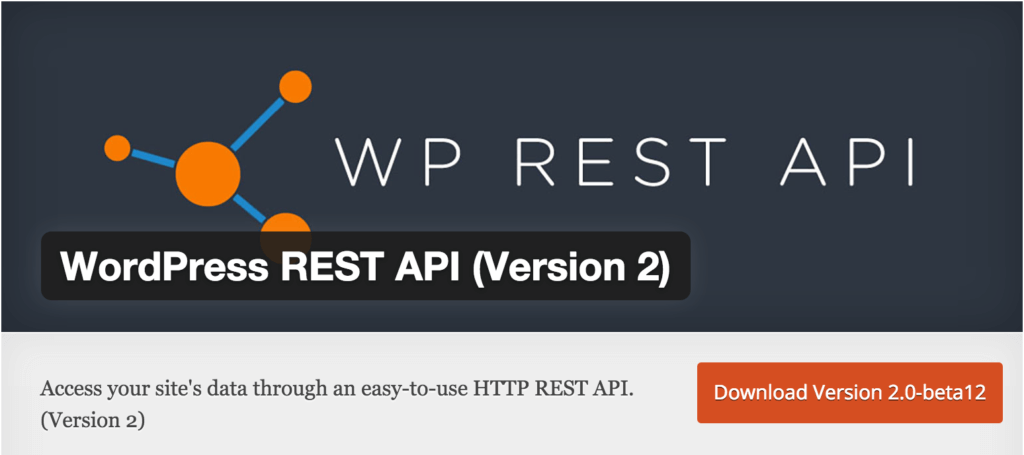 WP rest API v2 cover image