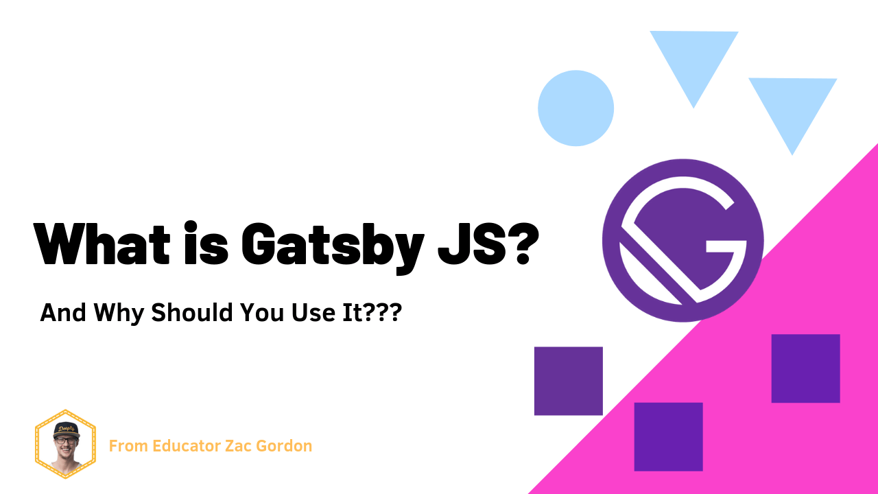 What is Gatsby Slide with Gatsby Logo